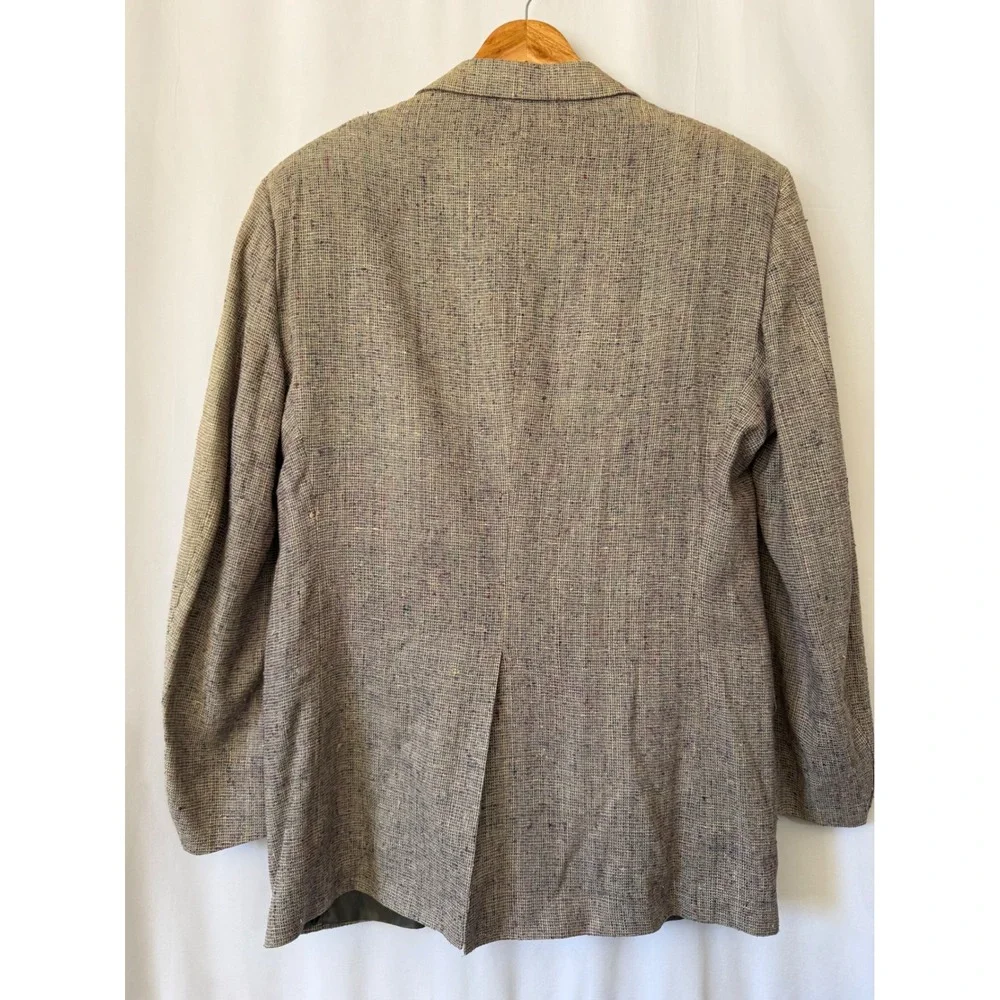 Mens Textured Multi-Color Two-Button Blazer Sport Coat‎ Notch Lapel Classic Fit